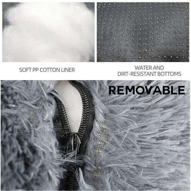 Calming Plush Donut Pet Bed™