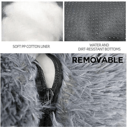 Calming Plush Donut Pet Bed™