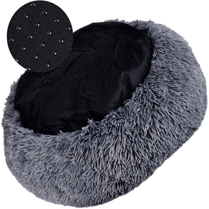 Calming Plush Donut Pet Bed™