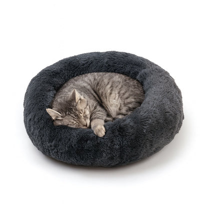 Calming Plush Donut Pet Bed™